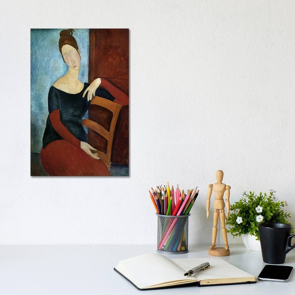 iCanvas "The Artist's Wife " by Amedeo Modigliani Canvas Print
