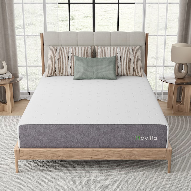 Novilla 10-inch Cool Gel-Infused Memory Foam Mattress - King