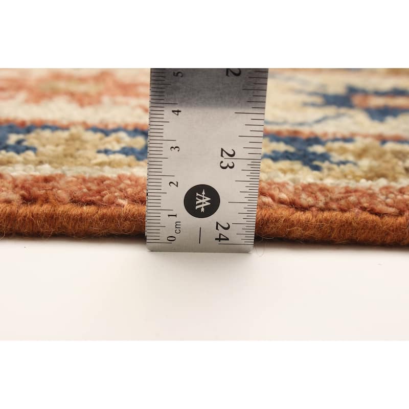ECARPETGALLERY Hand-knotted Jules Serapi Copper Wool Rug - 5'4 x 8'0