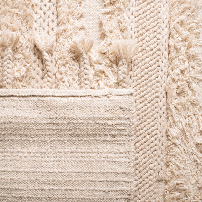 SAFAVIEH Handmade Casablanca Sofja Shag Textured Moroccan Wool Area