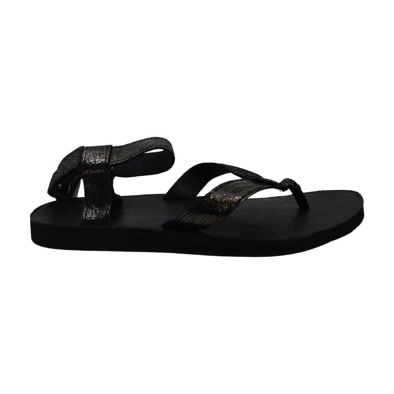 black sport sandals womens