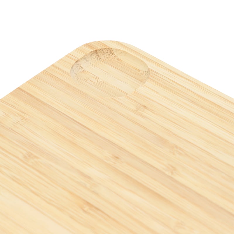 MegaChef 3 Piece Bamboo Cutting, Prep and Serving Boards