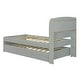 preview thumbnail 14 of 17, Twin XL Size Platform Bed with Storage LED Headboard, Charging Station, Twin Size Trundle and 2 Drawers