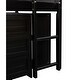 preview thumbnail 27 of 28, Low Twin Size Loft Bed with Cabinets, Shelves and Slide, White