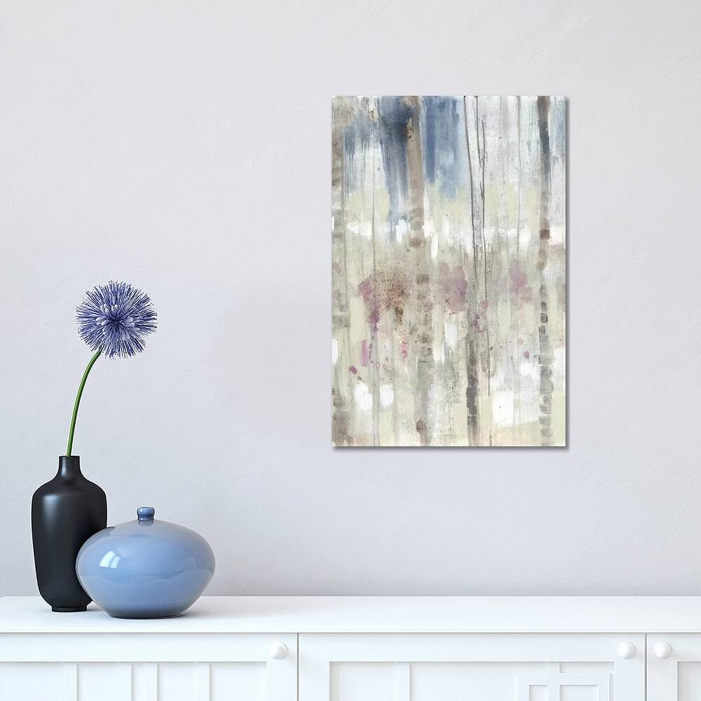 iCanvas "Subtle Birchline II" by Jennifer Goldberger Canvas Print