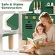 preview thumbnail 28 of 28, Costway Play Kitchen for Kids with Stoves Faucet Sink Microwave Oven - See Details