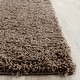 preview thumbnail 163 of 202, SAFAVIEH Laguna Shag Verdiana Solid Color 2-inch Thick Rug.