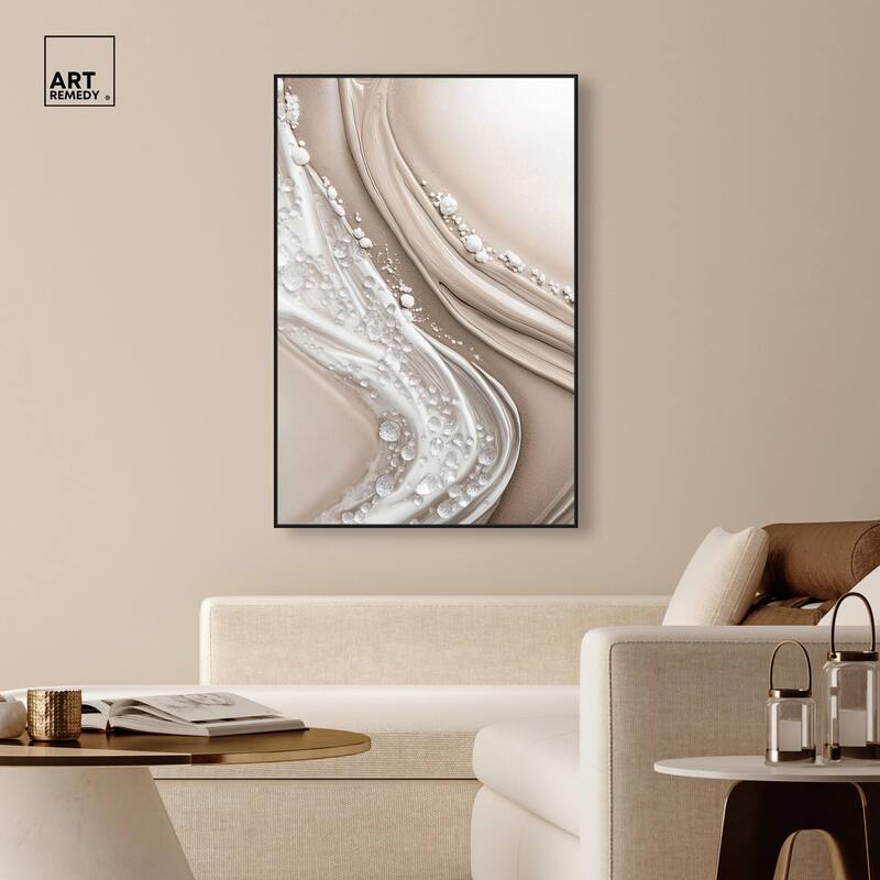 Viscous Veils I Canvas by Art Remedy