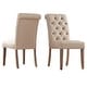 preview thumbnail 17 of 16, iNSPIRE Q Artisan Benchwright Rustic X-base Round Pine Wood Rolled Back 7-piece Dining Set