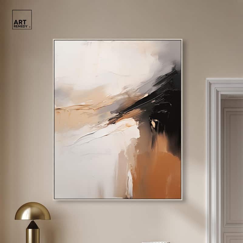Baked Clay II Canvas by Art Remedy