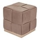 preview thumbnail 8 of 17, Esme Checker Weave Corduroy Stool