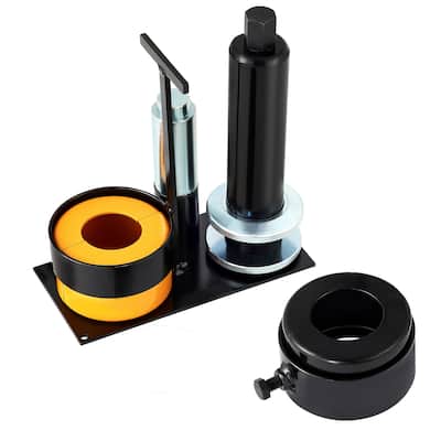 Carrier & Pinion Bearing Puller, Compatible, Pinion Puller Tool with 2 Clamshells, 45# Steel Clamshell Carrier Bearing Puller