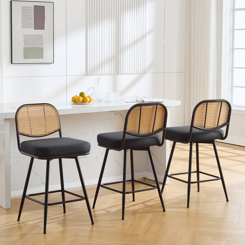 26"/29" Counter Height Swivel Bar Stools Set of 2/3/4