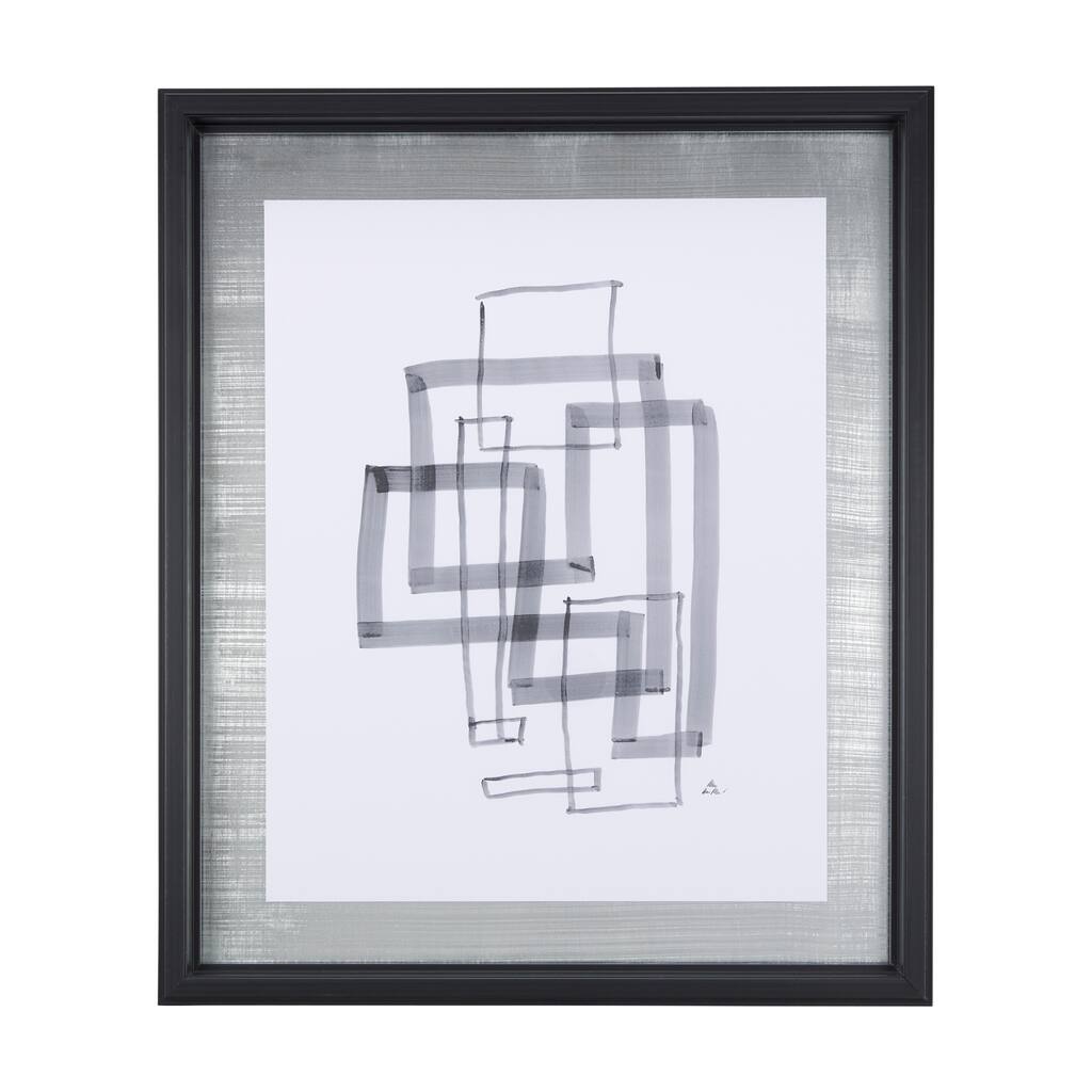 Lines III Framed Art Print
