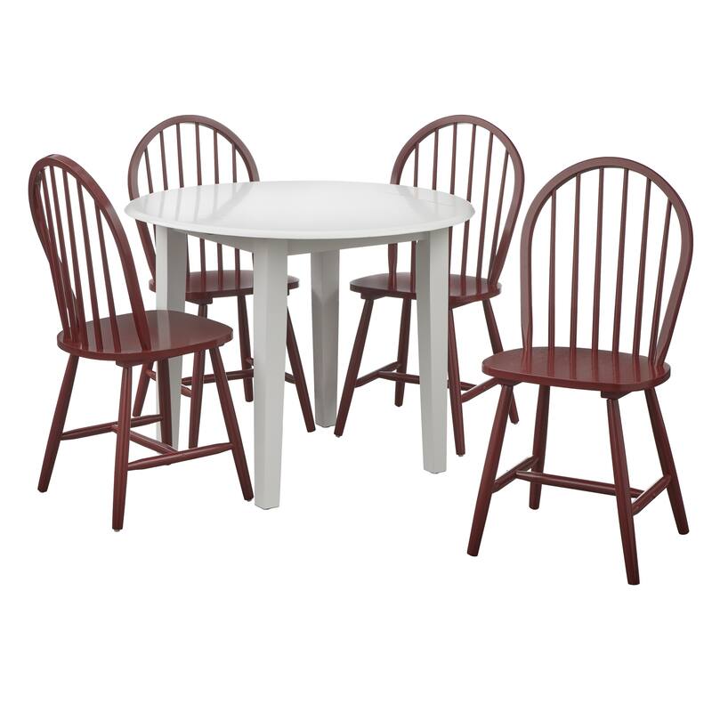 Simple Living Franklin Solid Wood Spindle Dining Chair (Set of 2)