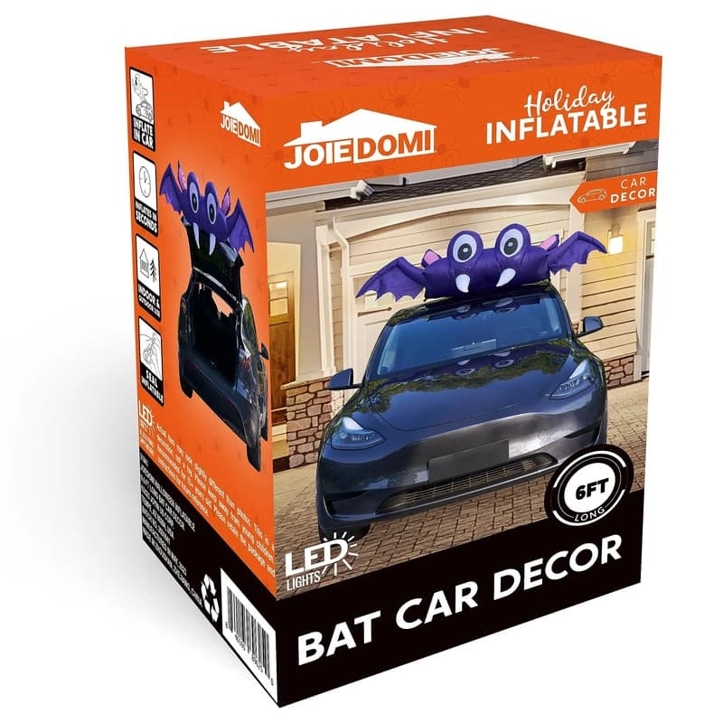 Halloween Inflatable Bat Car Trunk Decor