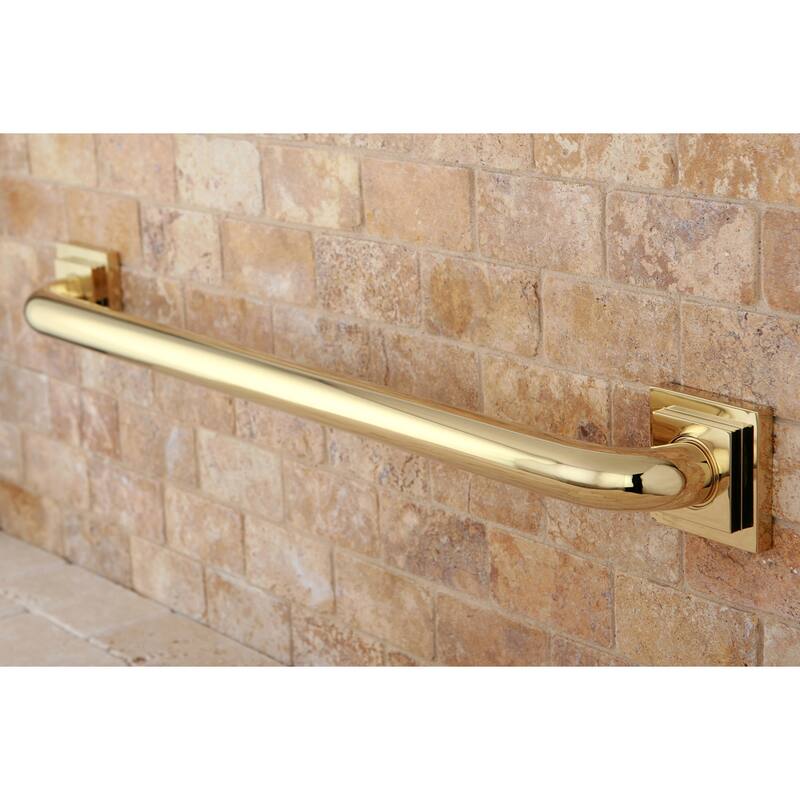 Kingston Brass Claremont 24-Inch x 1-1/4-Inch O.D Grab Bar