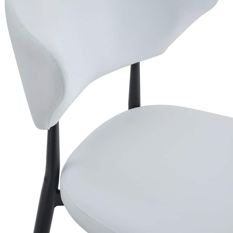 Ergonomic Dining Chair, With A Curved Backrest