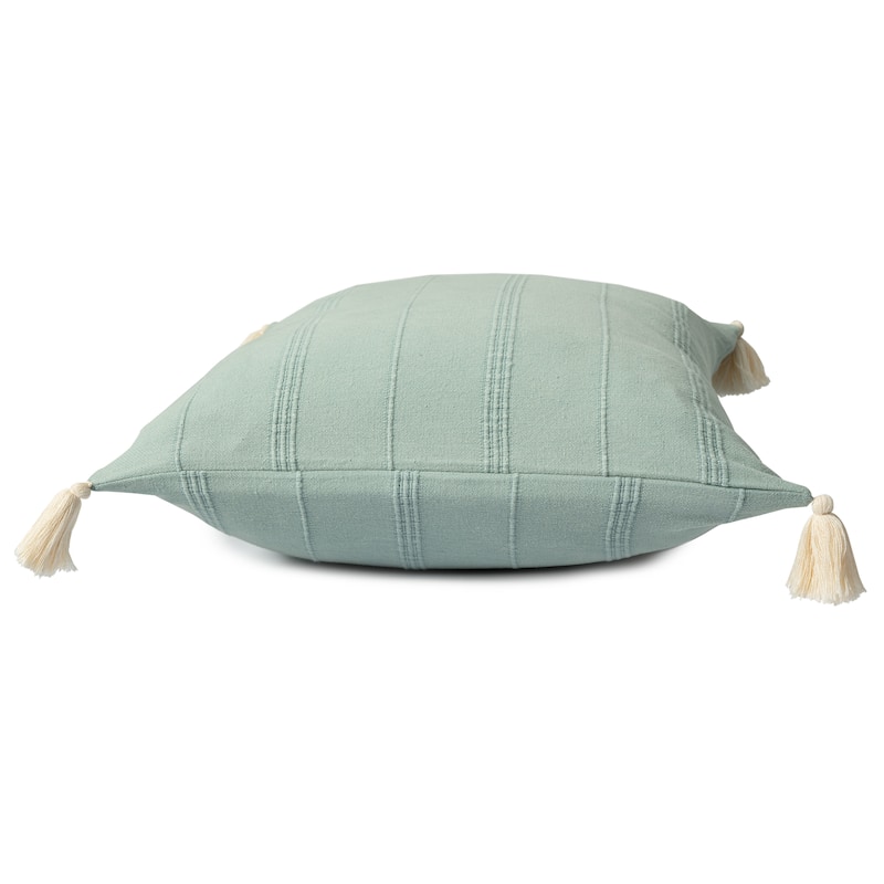 Sevita Subtle Striped Turkish Cotton Throw Pillow