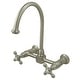 preview thumbnail 6 of 7, Restoration Wall Mount Bridge Kitchen Faucet