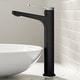 preview thumbnail 54 of 97, KRAUS Indy Single Handle Vessel Bathroom Faucet with Pop Up Drain Spot Free Brushed Nickel/ Matte Black/ Matte Black
