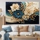 preview thumbnail 10 of 9, Designart "Liquid Ink Spiralscape II" Abstract Spirals Canvas Prints