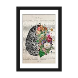 iCanvas "Brain Art Flower Anatomy Print" by Aged Pixel - Bed Bath ...