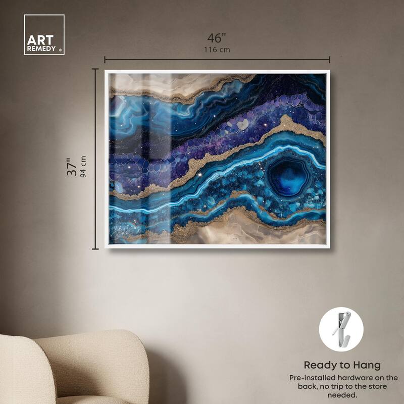 Galactic Geode I Shadowbox by Art Remedy