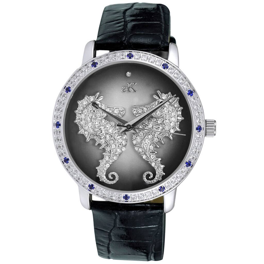 Adee Kaye Women's Seahorsee Grey Dial Watch - AK2002-LBU - 6 (36)