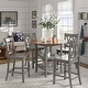 preview thumbnail 15 of 57, Eleanor X-Back Wood Counter Chairs (Set of 2) by iNSPIRE Q Classic
