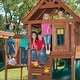 preview thumbnail 3 of 8, Swing-N-Slide Grandview Twist Wood Swing Set with 2 Slides