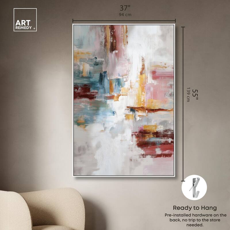 Warmth and cool I Canvas by Art Remedy