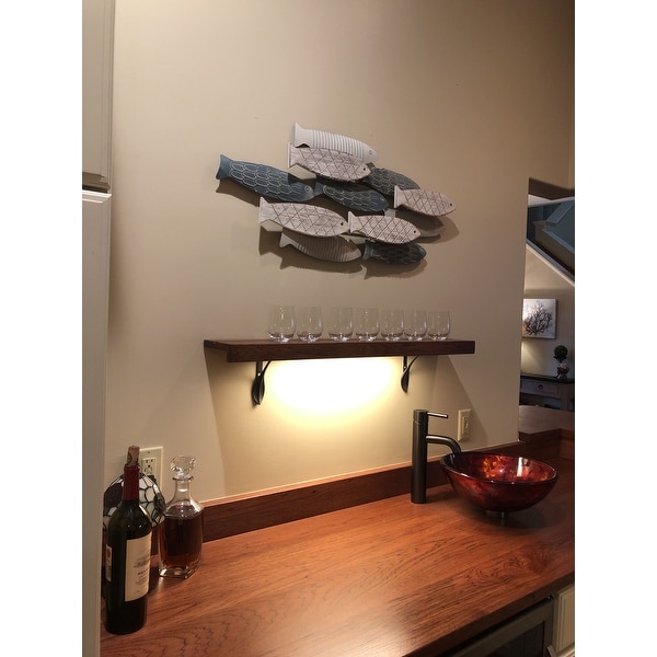 Top Product Reviews For Stratton Home Decor School Of Fish Wall