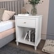 preview thumbnail 2 of 16, 3-Color Kid's Bedside Table with Drawer and Shelf