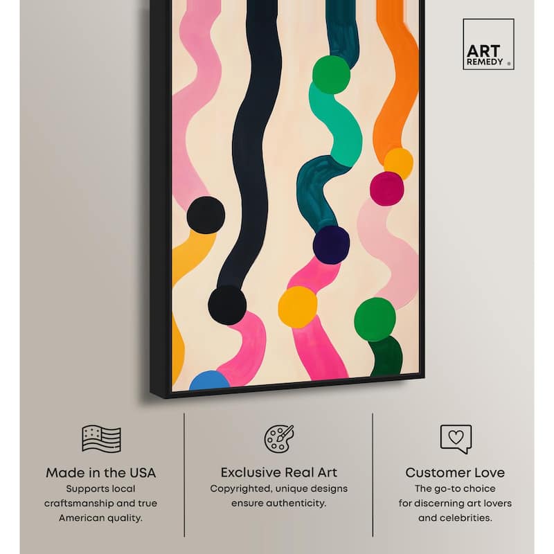 Pearl Colors II Canvas by Art Remedy