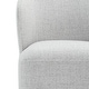 preview thumbnail 22 of 51, Spruce & Spring Kyle Morden Fabric Dining Room Chair with Casters Wrap-round Back