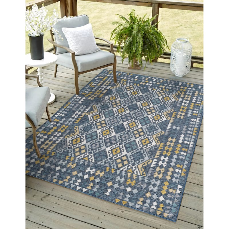 Domani Novarro Casual In Morocco Reversible Indoor/Outdoor Area Rug