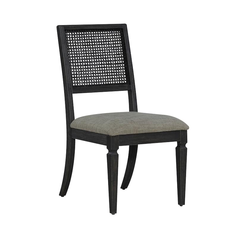 Caruso Heights Blackstone Panel Back Side Chair (Set of 2)