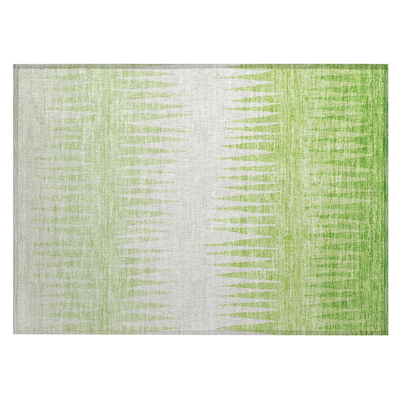 Machine Washable Indoor/ Outdoor Chantille Contemporary Ombre Rug