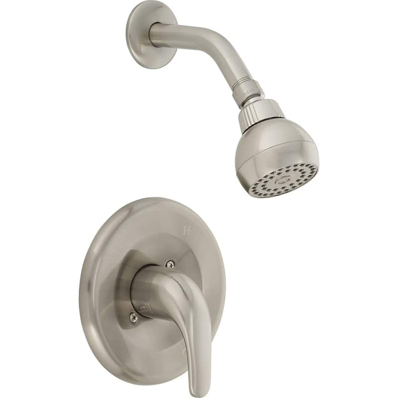 PROFLO Alvord Shower Only Trim Package with 1.75 GPM Single Function - Brushed Nickel