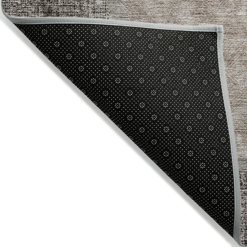 HomeRoots Geometric Transitional Rectangle Outdoor Rug