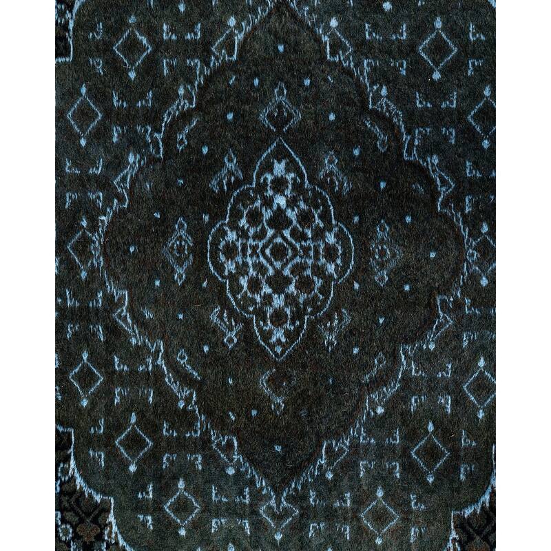 Fine Vibrance One-of-a-Kind Hand-Knotted Area Rug - Brown, 6' 6" x 10' 0" - 6' 6" x 10' 0"