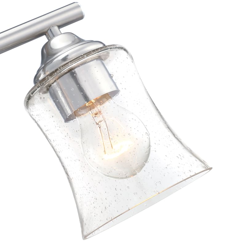 Modern Farmhouse 3-Light Bathroom Vanity Light - 17.68"x6.54"x9.41"