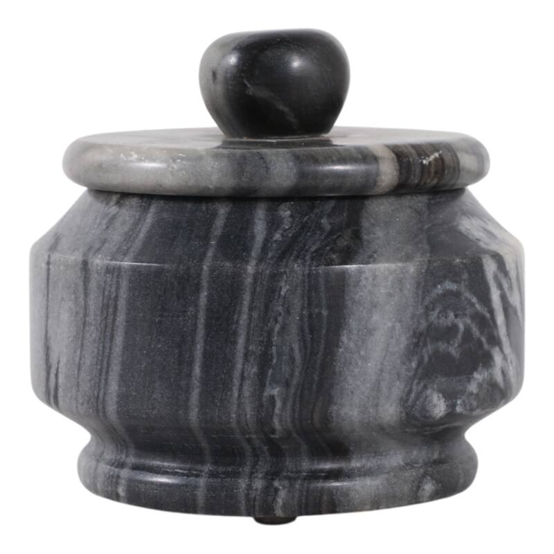 Stone Marble Decorative Jar Carved Tall Versatile Accent Display