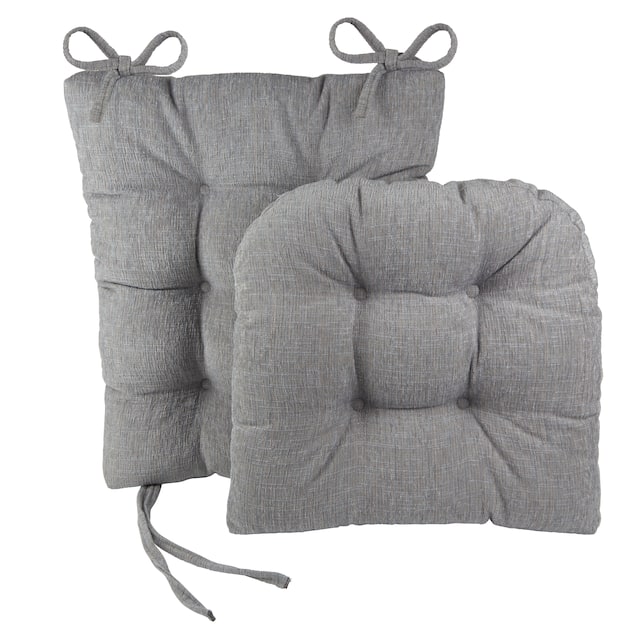 Klear Vu Polar XL Universal Rocking Chair Cushion Set - Grey
