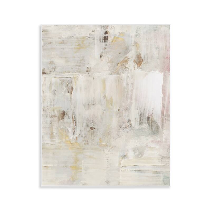 Stupell Natural Abstract Pattern Wall Plaque Art Design By Victoria Barnes - 11 x 14