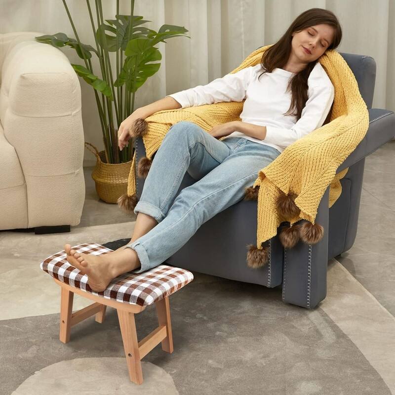 Small Foot Stools (Wood Legsr)