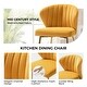 preview thumbnail 55 of 88, Barbara Contemporary Upholstered Side Chair with Small Base Set of 2 by HULALA HOME