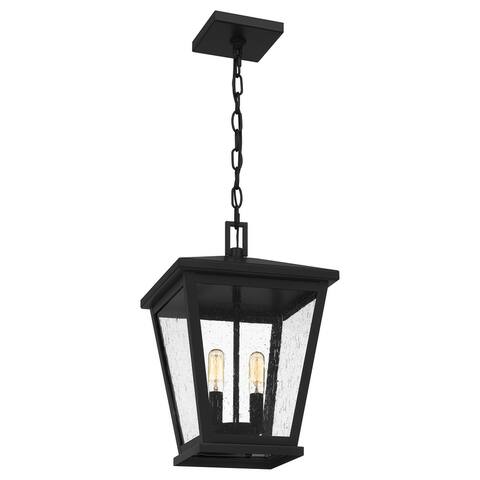 Joffrey 2-Light Matte Black Mini Pendant