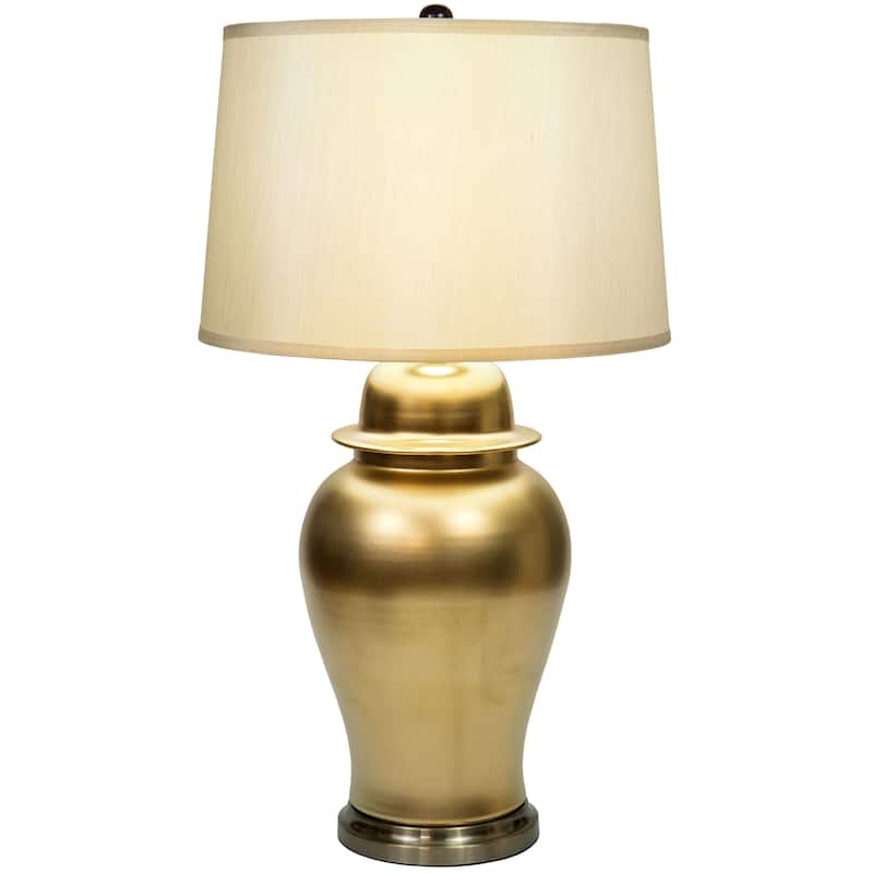 28.5" Golden Temple Jar Lamp - 15"W x 17"D x 28.5"H